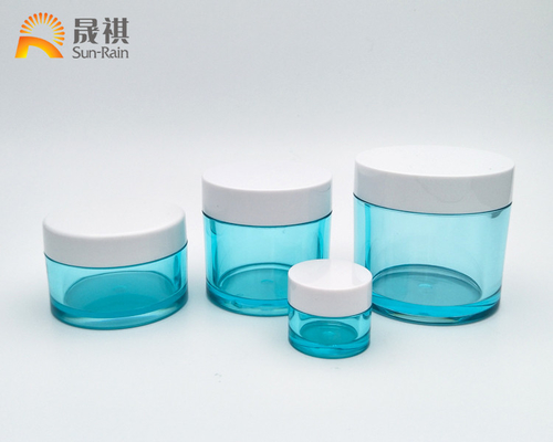 Πλαστικά βάζα κρέμας Petg καλλυντικά που συσκευάζουν με τη μεγάλη ικανότητα 5g 15g 30g 100g