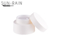 Πλαστικά καλλυντικά βάζα χρώματος PP άσπρα, κενό εμπορευματοκιβώτιο 3ml 5ml SR2375 μπουκαλιών βάζων makeup