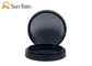 Μαύρα ABS Blusher ομορφιάς τα καλλυντικά πλαστικά κοκκινίζουν περίπτωση με τον καθρέφτη SF0806A