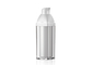 ακρυλικό χωρίς αέρα μπουκάλι μπουκαλιών αντλιών 30ml 50ml διπλό περιτοιχισμένο πλαστικό χωρίς αέρα