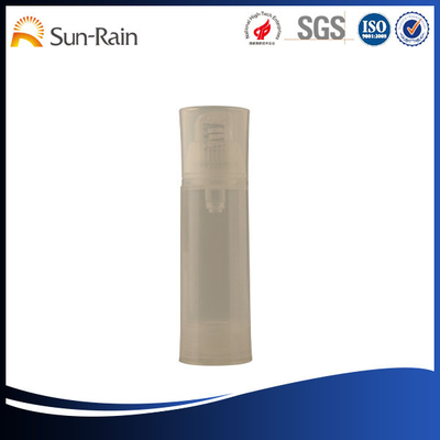 Πλαστικό χωρίς αέρα μπουκάλι αντλιών SUNRAIN 30ml με την καυτή - σφράγιση, μετάξι - διαλογή