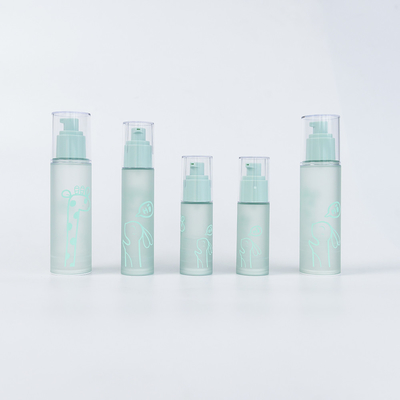 30 ml 50 ml Μονό τοιχώδης βίδα ΑΣ αέρος φιάλη αντλίας για συσκευασία προσωπικής φροντίδας
