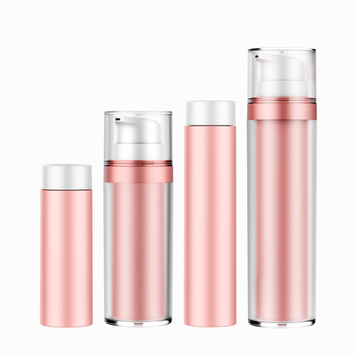 30 ml 50 ml αντλία PET συσκευασία καλλυντικών αντικαταστάσιμη επαναγεμιστή PET διπλής τοιχώματος μπουκάλι κρέμα προσώπου